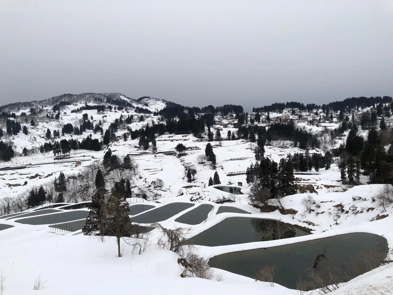 Snow in Yamakoshi Village, photographed by Pao-Cheng Chang