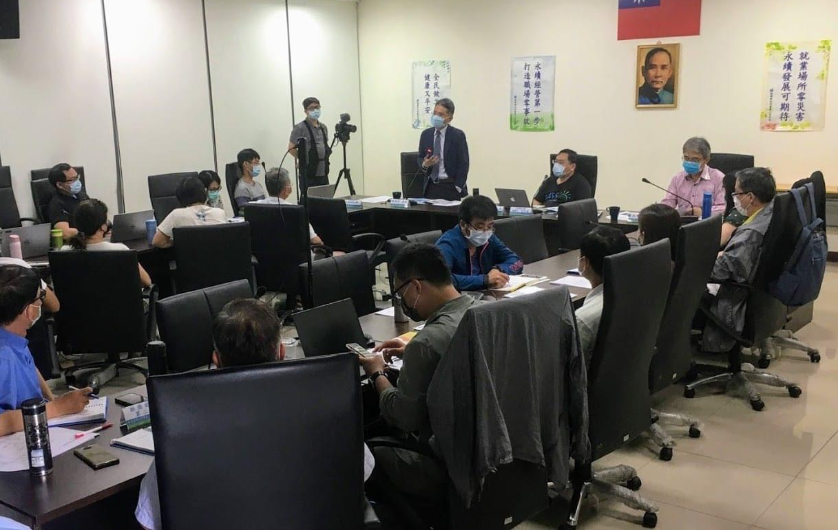 Participants around a conference table at a LASS and Water Resources Agency collaboration meeting.