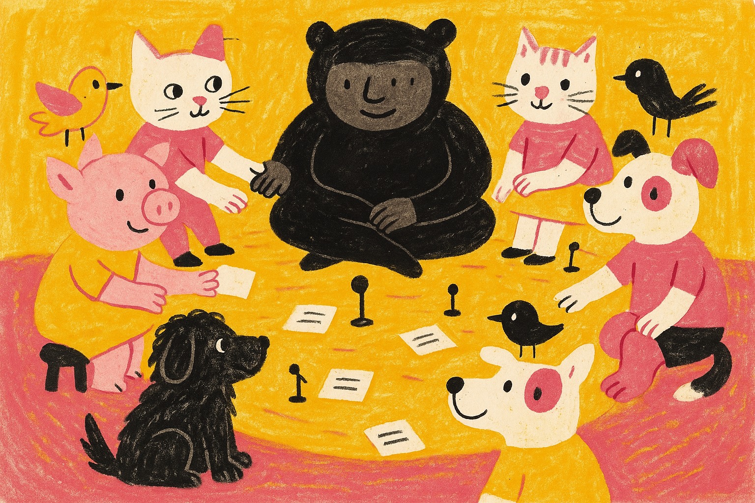 我眼中的 Matters - 豆泥 - Matters cover illustration (matters, privilege, imported, 我眼中的)